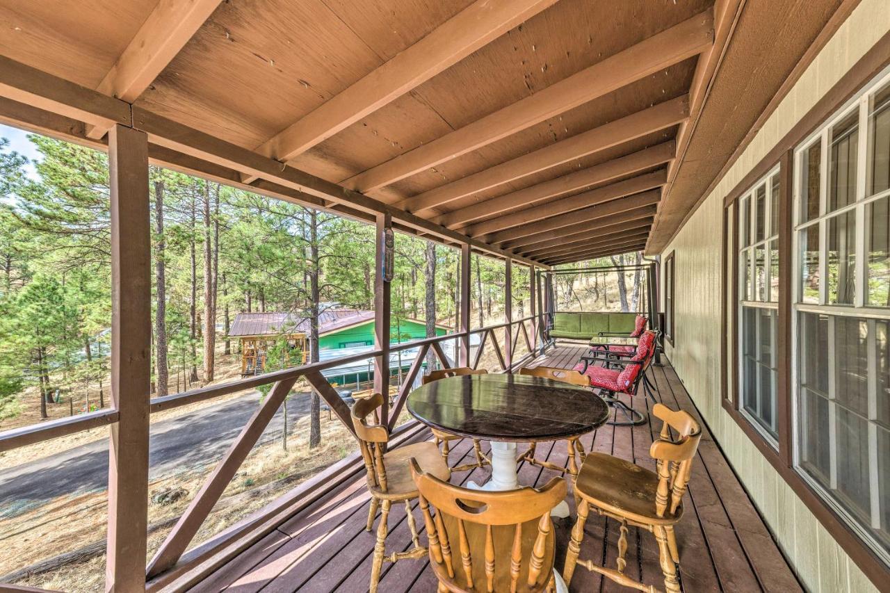 3 Mi To Ruidoso Winter Park Home With Fireplace! Exterior photo